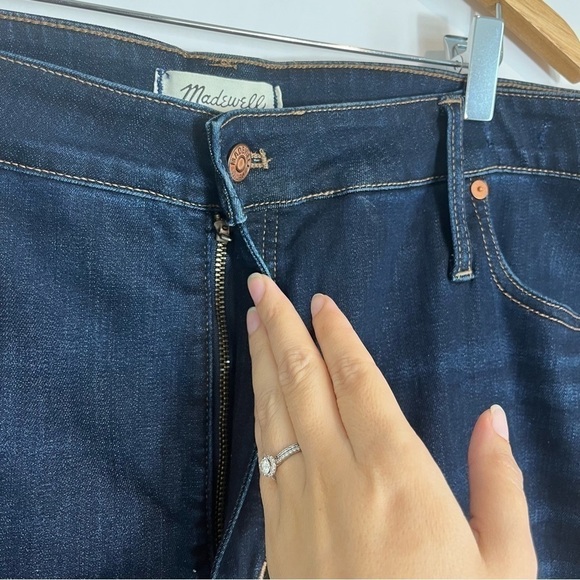 NWT Madewell Curvy High-Rise Skinny Jeans in Woodland Wash Size 37T - Picture 10 of 16